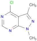 4-Chloro-1,3-dimethyl-1H-pyrazolo[3,4-d]pyrimidine