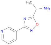 1-(3-PYRIDIN-3-YL-1,2,4-OXADIAZOL-5-YL)ETHANAMINE