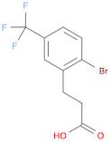 3-(2-Bromo-5-(trifluoromethyl)phenyl)propanoic acid