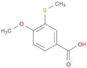 Benzoic acid, 4-methoxy-3-(methylthio)-