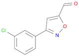 3-(3-Chlorophenyl)isoxazole-5-carbaldehyde