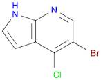 5-Bromo-4-chloro-1H-pyrrolo[2,3-b]pyridine