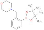 4-(2-(4,4,5,5-Tetramethyl-1,3,2-dioxaborolan-2-yl)benzyl)morpholine