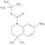 7-Amino-4,4-dimethyl-3,4- dihydro-2H-quinoline-1-carboxylic acid tert-butyl ester