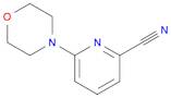 6-Morpholinopicolinonitrile