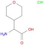 2-Amino-2-(tetrahydro-2H-pyran-4-yl)acetic acid hydrochloride