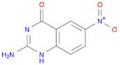 4(1H)-Quinazolinone, 2-amino-6-nitro-