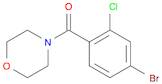 (4-Bromo-2-chlorophenyl)(morpholino)methanone