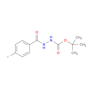 tert-Butyl 2-(4-fluorobenzoyl)hydrazinecarboxylate