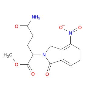 Methyl 5-amino-2-(4-nitro-1-oxoisoindolin-2-yl)-5-oxopentanoate