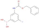 3-(Benzyloxycarbonylamino)-5-fluorophenylboronic acid