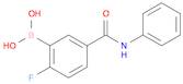 (2-Fluoro-5-(phenylcarbamoyl)phenyl)boronic acid