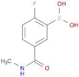 2-FLUORO-5-(METHYLCARBAMOYL)BENZENEBORONIC ACID