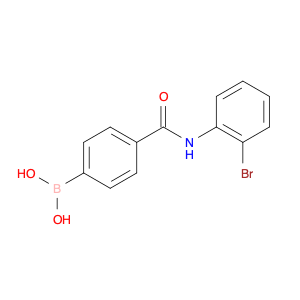 4-(2-BROMOPHENYLCARBAMOYL)PHENYLBORONIC ACID