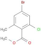 Methyl 4-bromo-2-chloro-6-methylbenzoate