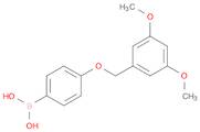 Boronic acid,B-[4-[(3,5-dimethoxyphenyl)methoxy]phenyl]-