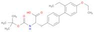 (2S)-2-[(TERT-BUTOXY)CARBONYLAMINO]-3-[4-(4-ETHOXY-2-ETHYLPHENYL)PHENYL]PROPAN OIC ACID