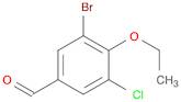 3-BROMO-5-CHLORO-4-ETHOXYBENZALDEHYDE