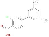 3-Chloro-3',5'-dimethyl-[1,1'-biphenyl]-4-carboxylic acid