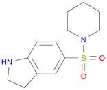 5-(PIPERIDIN-1-YLSULFONYL)INDOLINE