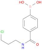 (4-((3-Chloropropyl)carbamoyl)phenyl)boronic acid