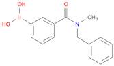 3-(BENZYL(METHYL)CARBAMOYL)PHENYLBORONIC ACID