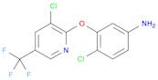 4-Chloro-3-((3-chloro-5-(trifluoromethyl)pyridin-2-yl)oxy)aniline