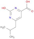 2-Hydroxy-6-isobutylpyrimidine-4-carboxylic acid