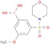 Boronic acid,B-[3-methoxy-5-(4-morpholinylsulfonyl)phenyl]-