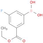 (3-FLUORO-5-ETHOXYCARBONYL)BENZENEBORONIC ACID