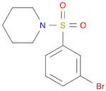 1-((3-Bromophenyl)sulfonyl)piperidine