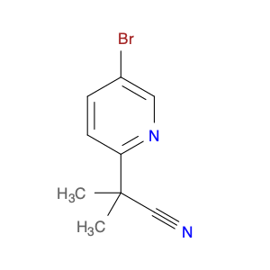 2-(5-bromopyridin-2-yl)-2-methylpropanenitrile