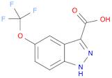 5-(Trifluoromethoxy)-1H-indazole-3-carboxylic acid