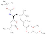 tert-Butyl ((1S,3S)-1-((2S,4S)-4-isopropyl-5-oxotetrahydrofuran-2-yl)-3-(4-methoxy-3-(3-methoxypro…