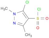 5-Chloro-1,3-dimethyl-1H-pyrazole-4-sulfonyl chloride