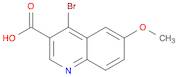 4-Bromo-6-methoxyquinoline-3-carboxylic acid