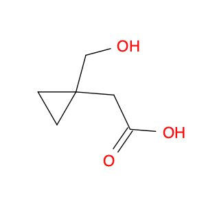 2-(1-(Hydroxymethyl)cyclopropyl)acetic acid