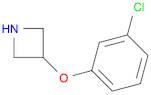 3-(3-chlorophenoxy)azetidine