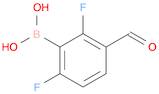 2,6-DIFLUORO-3-FORMYLPHENYLBORONIC ACID