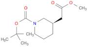 (R)-tert-Butyl 3-(2-methoxy-2-oxoethyl)piperidine-1-carboxylate