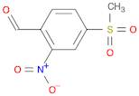 4-(Methylsulfonyl)-2-nitrobenzaldehyde