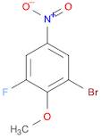 1-Bromo-3-fluoro-2-methoxy-5-nitrobenzene