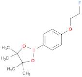 2-(4-(2-Fluoroethoxy)phenyl)-4,4,5,5-tetramethyl-1,3,2-dioxaborolane