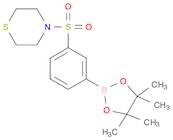 Thiomorpholine,4-[[3-(4,4,5,5-tetramethyl-1,3,2-dioxaborolan-2-yl)phenyl]sulfonyl]-