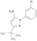 1-(3-Bromophenyl)-3-(tert-butyl)-1H-pyrazol-5-amine