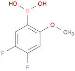 4,5-DIFLUORO-2-METHOXYPHENYLBORONIC ACID