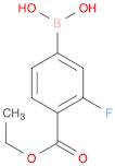 4-Ethoxycarbonyl-3-fluorophenylboronic acid