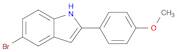 5-Bromo-2-(4-methoxyphenyl)-1H-indole