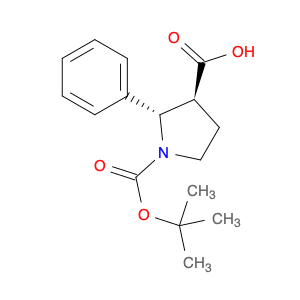 trans-1-(tert-Butoxycarbonyl)-2-phenylpyrrolidine-3-carboxylic acid