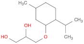 3-[[5-Methyl-2-(1-methylethyl)cyclohexyl]oxy]propane-1,2-diol